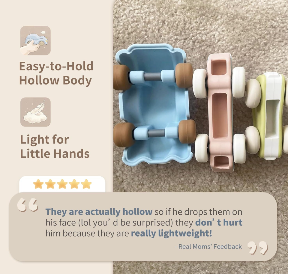 Silicone Toy Car For Baby
