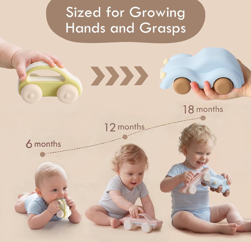 Silicone Toy Car For Baby